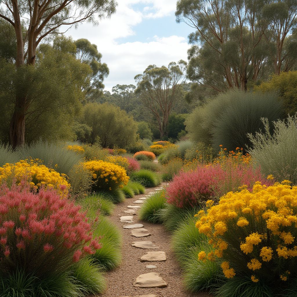Native plant garden